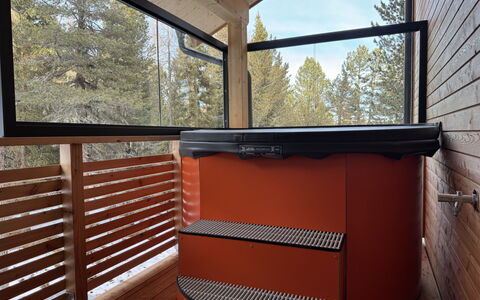 02 Nth054 18E Sup Chalet mit Sauna und Hot Tub 2 e: Casa, Arbusto, Casa, Zona Residenziale, Estate, Villetta, Hacienda, Cortile, Shade, Prato