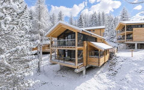 02 Nth054 18E Sup Chalet mit Sauna und Hot Tub 2 e: Costruzione, Casa, Finestra, Casa, Tetto, Zona Residenziale, Arbusto, Villetta, Lotto