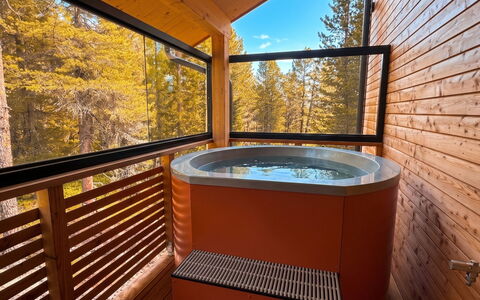 02 Nth054 18E Sup Chalet mit Sauna und Hot Tub 2 e: Costruzione, Casa, Finestra, Casa, Tetto, Zona Residenziale, Arbusto, Villetta, Lotto