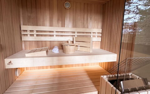 02 Nth052 18C Sup Chalet mit Sauna und Hot Tub 2 e: Costruzione, Casa, Finestra, Casa, Tetto, Zona Residenziale, Arbusto, Villetta, Lotto