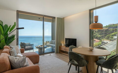 Azure Calheta: Piscina, Balcone, Appartamento, Ricorrere, Estate, Villa, Hotel, Hacienda, Resort Citta ', Cortile