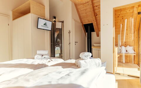 Niederwölz 609: Legna, Interior Design, Camera Da Letto, Casa, Pavimento, Mobilia, Soffitto, Letto, Camera, Bedding