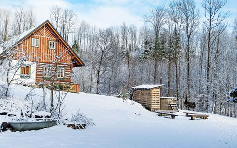 U Kazíků: Neve, Inverno, Costruzione, Albero, Casa, Legna, Ramo, Casa, Villetta, Tetto