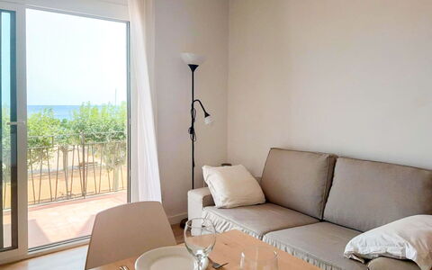 Aubí: Blu, Balcone, Corrimano, Appartamento, Recinzione, Mare, Ricorrere, Condominio, Piscina, Hotel