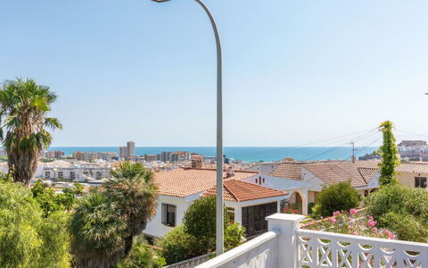 Alondras: Blu, Balcone, Corrimano, Appartamento, Recinzione, Mare, Ricorrere, Condominio, Piscina, Hotel
