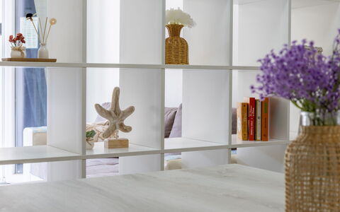 Domus de Mar: Blu, Balcone, Corrimano, Appartamento, Recinzione, Mare, Ricorrere, Condominio, Piscina, Hotel