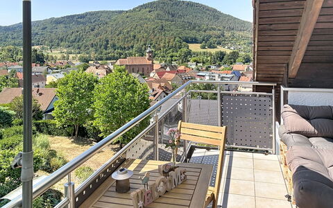 Annette: Balcone, Deck, Corrimano, Color Legno, Mobili Da Esterno, Portico, Pianta Della Casa, Recinzione