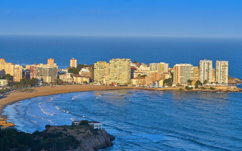 Sol Y Mar i: Acqua, Corpo D'Acqua, Costa, Città, Mare, Costiera E Morfologie Oceanic, Orizzonte, Spiaggia, Oceano