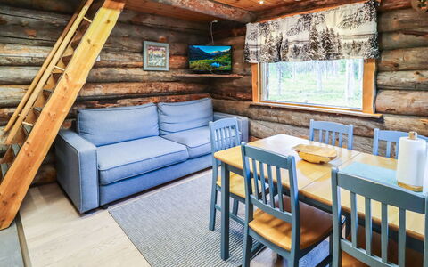 Nelostupa B: Legna, Pavimentazione, Pavimento, Mobilia, Log Cabin, Latifoglie, Soffitto, Casa, Camera, Color Legno
