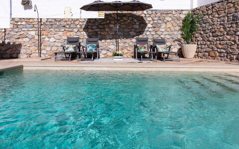 Portichuelo: Piscina, Blu, Ricorrere, Materiale Composito, Mobili Da Esterno, Giochi D'Acqua, Terme, Tempo Libero, Eco Hotel, Flagstone
