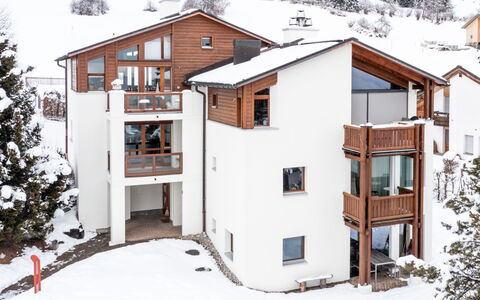 Casa Collina 5I-02: Neve, Casa, Inverno, Congelamento, Villetta, Balcone, Pendenza, Stazione Sciistica, Calotta Di Ghiaccio