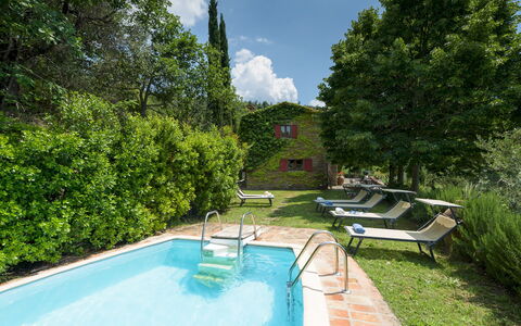 Le Volpaie 6+1: Piscina, Arbusto, Ricorrere, Eco Hotel, Estate, Villetta, Giardino, Hacienda, Villa, Mobili Da Esterno