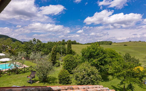 Podere Bagnolo 8: Piscina, Ricorrere, Eco Hotel, Estate, Mobili Da Esterno, Agriturismo, Tempo Libero, Villa, Prato, Giardino