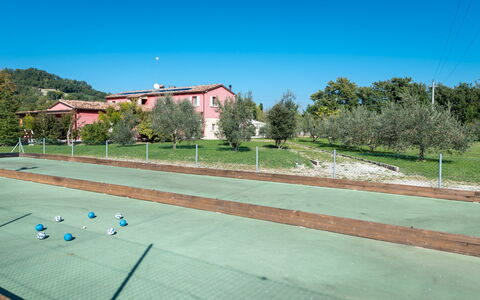 Cascina Marianna 12+4: Campo Da Tennis, Lotto, Netto, Racchetta Sport, Tennis, Giardino, Prato, Landscaping