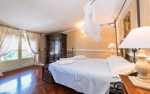 Fontespina 6: Mobilia, Interior Design, Pavimento, Pavimentazione, Soffitto, Camera, Letto, Sedia, Camera Da Letto, Appartamento