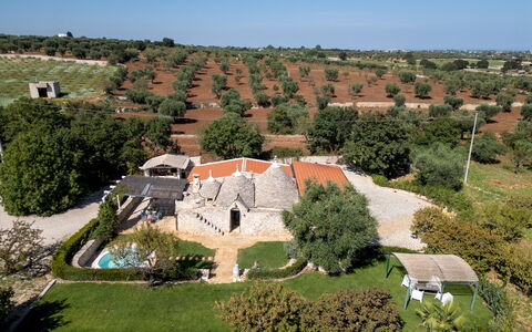 Trulli Littoria 4: Paesaggio, Casa, Architettura, Estate, Tetto, Area Rurale, Lotto, Casa, Villetta
