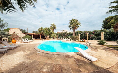 Villa Manco 12: Albero, Ricorrere, Piscina, Shade, Eco Hotel, Hacienda, Estate, Landscaping, Tempo Libero
