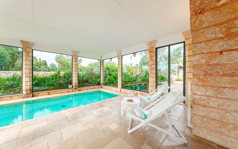 Villa Manco 12: Piscina, Ricorrere, Materiale Composito, Tempo Libero, Eco Hotel, Sedia, Mobili Da Esterno, Piastrella, Villa, Hotel