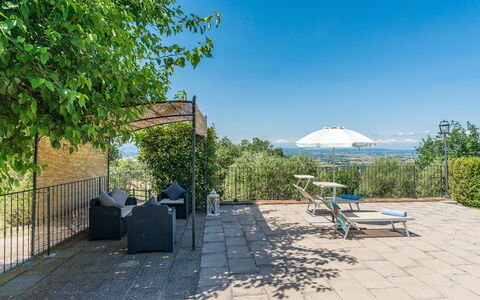 La Torretta 10: Shade, Mobili Da Esterno, Giardino, Sedia, Recinzione, Landscaping, Eco Hotel, Backyard, Balcone