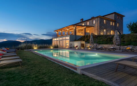 Il Poggiarellone 14: Piscina, Estate, Eco Hotel, Ricorrere, Villa, Agriturismo, Catena Montuosa, Valle, Dimora, Hotel