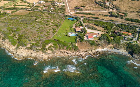 Villa Ambra 10: Corpo D'Acqua, Costa, Costiera E Morfologie Oceanic, Mare, Paesaggio, Oceano, Promontorio, Riva, Baia, Promontorio