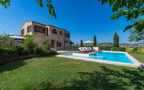 Casale Rosy 6+2: Piscina, Estate, Landscaping, Villa, Hacienda, Agriturismo, Dimora, Eco Hotel, Cortile