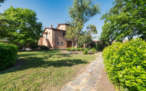 Casale dei Girasoli 14: Arbusto, Casa, Zona Residenziale, Casa, Giardino, Estate, Prato, Landscaping, Sobborgo, Cortile