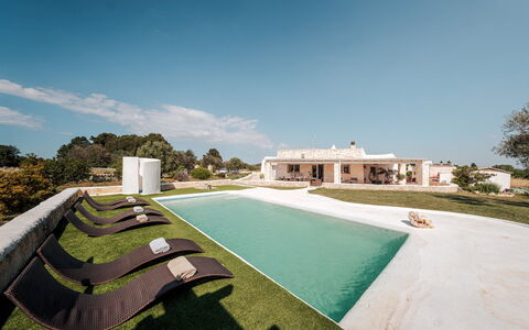 White Stone House 6+1: Estate, Design, Villa, Dimora, Piscina