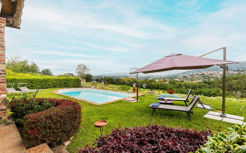 San Rocco 4: Piscina, Giardino, Ricorrere, Prato, Hacienda, Estate, Eco Hotel, Cortile, Villa, Landscaping