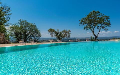 Santa Illuminata 12: Blu, Acqua, Piscina, Sera, Resort Citta ', Riflessione, Crepuscolo, Ricorrere, Eco Hotel, Tropici