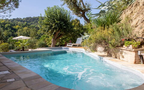 Villa Agave 8: Piscina, Acqua, Mobili Da Esterno, Ricorrere, Tempo Libero, Materiale Composito, Giochi D'Acqua, Eco Hotel, Shade, Vaso Di Fiori