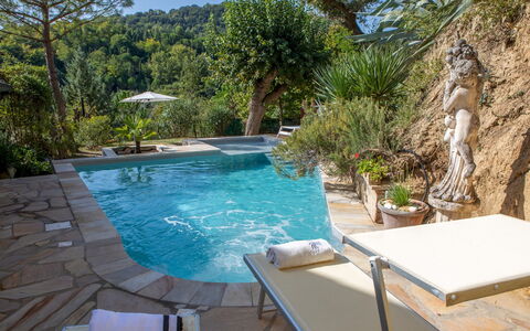 Villa Agave 8: Piscina, Acqua, Mobili Da Esterno, Ricorrere, Mobilia, Lettino, Eco Hotel, Terme, Giochi D'Acqua, Tempo Libero