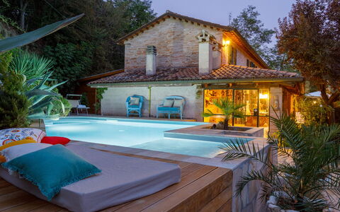 Villa Agave 8: Piscina, Ricorrere, Vaso Di Fiori, Mobili Da Esterno, Eco Hotel, Casa, Mobilia, Terme, Casa, Pianta Della Casa