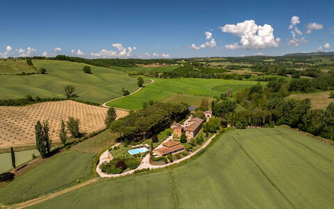Podere Bellaria 18+2: Zona Residenziale, Estate, Paesaggio, Casa, Lotto, Area Rurale, Insediamento Umano, Landscaping, Piantagione, Villetta