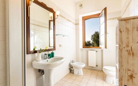 Il Poggiarellino 14: Idraulico Fixture, Bagno, Pavimentazione, Interior Design, Rubinetto, Idraulico, Lavello, Pavimento, Lavandino Del Bagno, Gabinetto