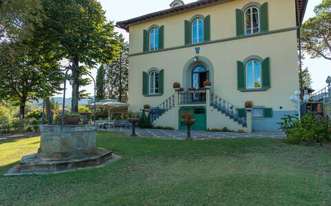 Villa Leonardo 30+6: Estate, Giardino, Cortile, Landscaping, Villa, Prato, Dimora, Hacienda, Casa Storica, Pianta Della Casa