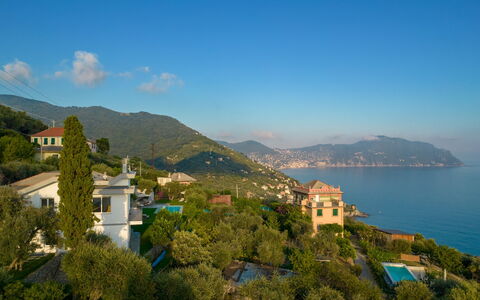 Villa Scirocco 10+2: Blu, Geografia Montane, Acqua, Montagna, Collina, Paesaggio Naturale, Orizzonte, Paesaggio, Estate, Costiera E Morfologie Oceanic
