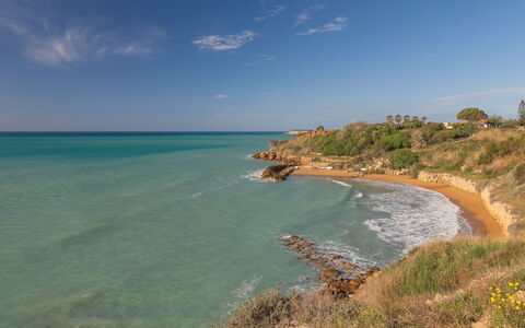 Villa Sabbie Rosse 6: Cielo, Blu, Acqua, Corpo D'Acqua, Costa, Risorse Idriche, Costiera E Morfologie Oceanic, Orizzonte, Mare, Paesaggio Naturale
