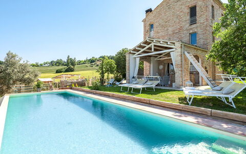 Casa Pilar 4+1: Estate, Piscina, Villetta, Agriturismo, Villa, Dimora, Backyard, Eco Hotel