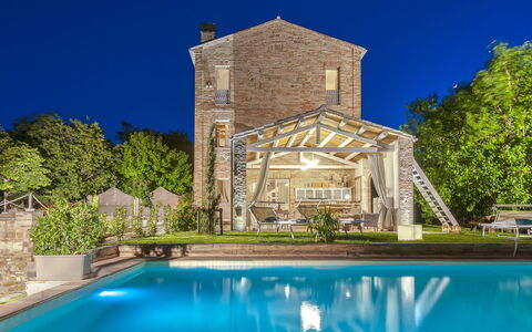 Casa Pilar 4+1: Architettura, Piscina, Estate, Villetta, Villa, Dimora, Hacienda, Agriturismo, Eco Hotel, Cortile