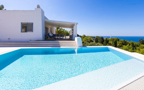 Villa Calypso 8: Blu, Piscina, Materiale Composito, Ricorrere, Shade, Eco Hotel, Villa, Piastrella, Tropici, Hotel