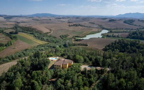 Villa Montefalconi 11: Paesaggio, Zona Residenziale, Area Rurale, Lotto, Visione Globale, Casa, Estate, Fotografia Aerea, Piantagione, Landscaping