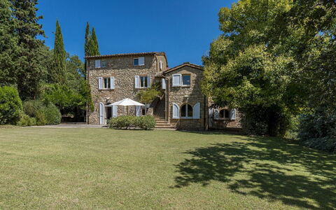 Casale le Querce di Cetona 8: Albero, Erba, Arbusto, Paesaggio, Estate, Casa, Villetta, Agriturismo, Prato, Dimora