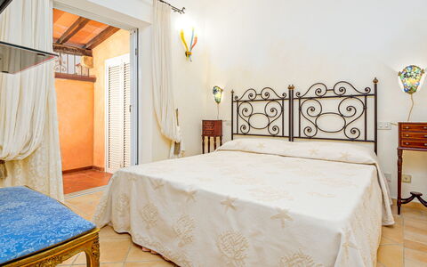 Villa Stella 6: Pavimentazione, Pavimento, Interior Design, Camera Da Letto, Letto, Mobilia, Lenzuolo, Camera, Soffitto, Bedding
