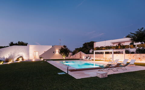 Villa Bellina 6: Piscina, Estate, Ricorrere, Hacienda, Cortile, Shade, Villa, Design, Landscaping, Hotel