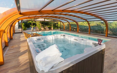Villa i Mori 4: Piscina, Ricorrere, Tempo Libero, Materiale Composito, Eco Hotel, Shade, Color Legno, Hotel, Design, Vaso Di Fiori