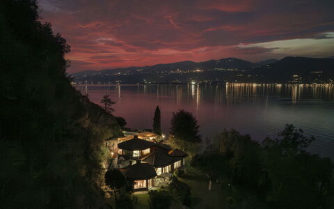Villa Eden 8: Natura, Notte, Paesaggio, Crepuscolo, Sera, Mezzanotte, Lago, Riflessione, Paesaggio Di Illuminazione