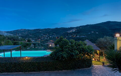 Villa Vittorio 6+2: Blu, Piscina, Ricorrere, Eco Hotel, Resort Citta ', Villa, Terme, Hotel, Hacienda, Notte