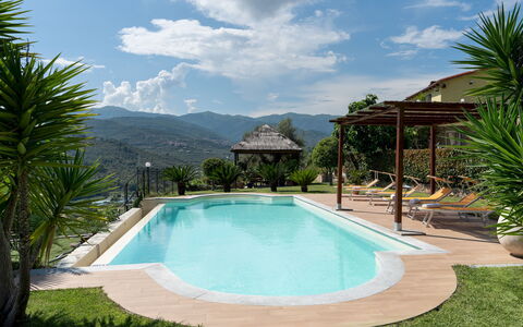 Villa Vittorio 6+2: Piscina, Acqua, Ricorrere, Mobili Da Esterno, Eco Hotel, Terme, Giochi D'Acqua, Shade, Sedia, Hacienda