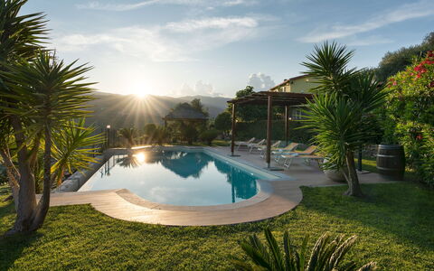 Villa Vittorio 6+2: Piscina, Ricorrere, Eco Hotel, Mobili Da Esterno, Terme, Tempo Libero, Landscaping, Lettino, Hacienda, Shade